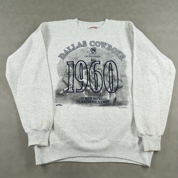 nutmeg mills Other - Vintage Dallas Cowboys Sweatshirt Mens Large Nutmeg NFL Football Crewneck 1994